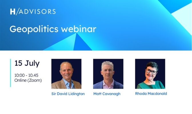 Geopolitics Webinar Website