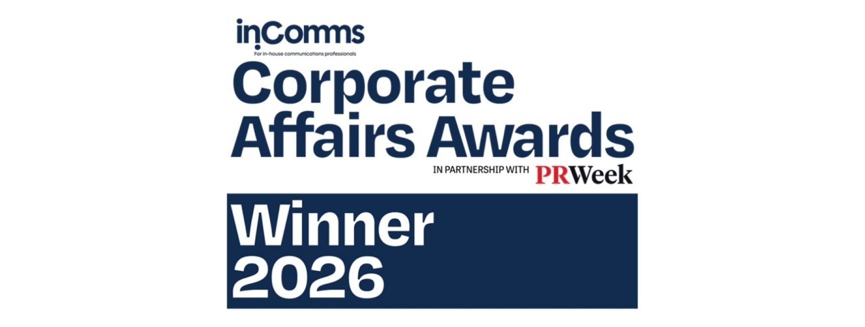 Corporate Affairs Award Winner